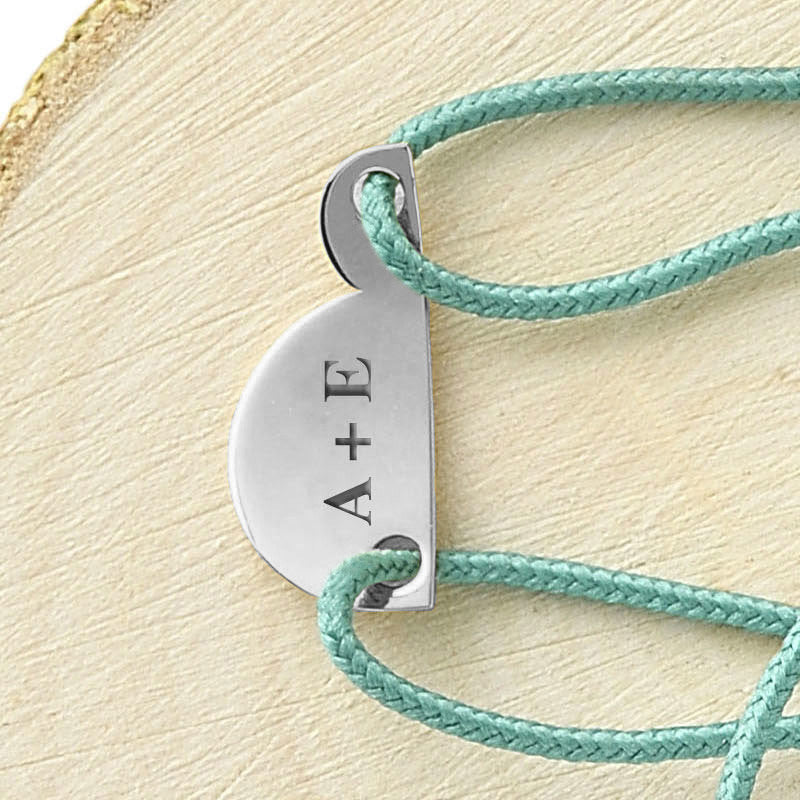 Bracelet cordon (future) maman - petit modèle b.doo - or ou argent