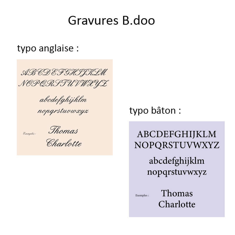 Bracelet cordon (futur) papa - grand modèle b.doo - or ou argent