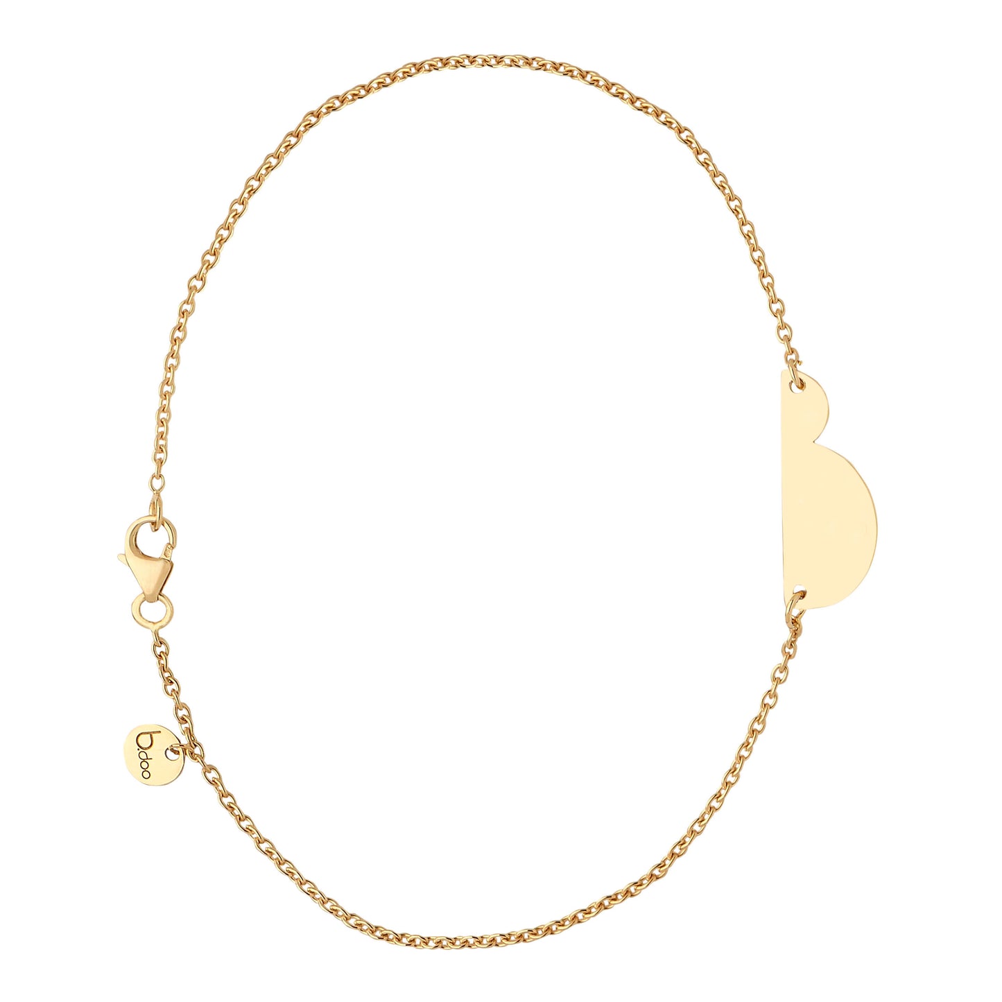 Bracelet chaîne or - b.doo