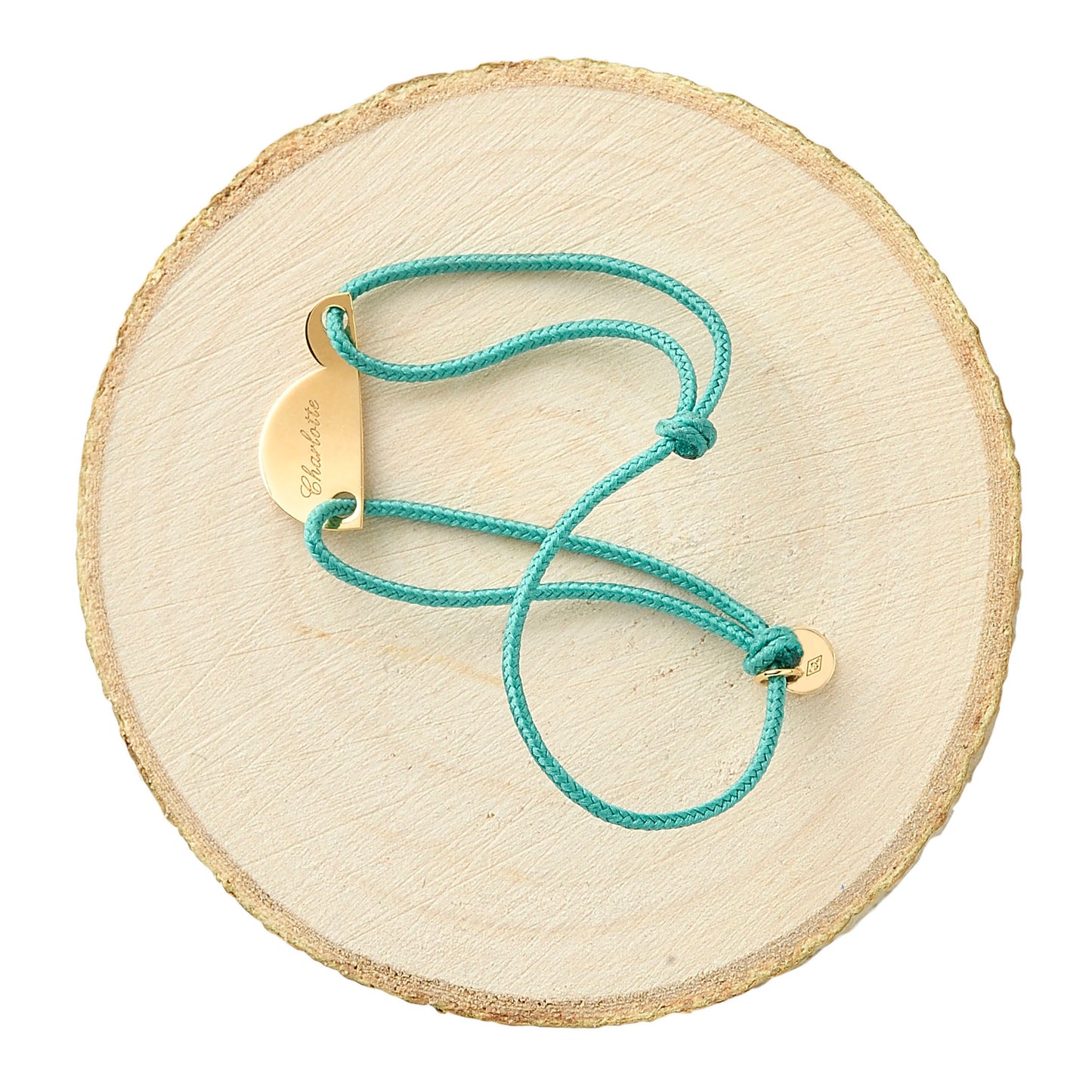 Bracelet cordon (future) maman - petit modèle b.doo - or ou argent